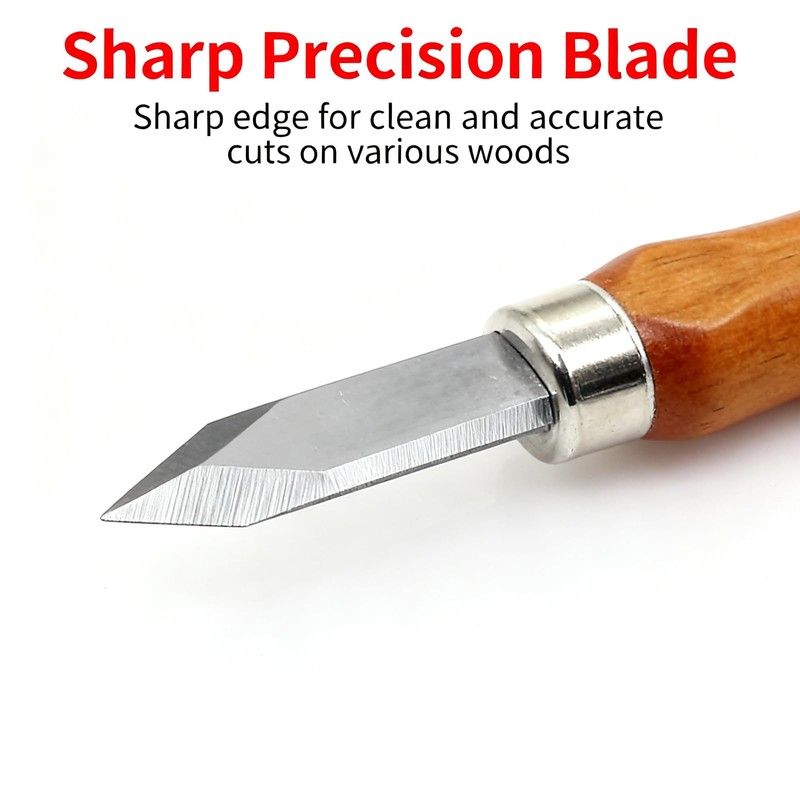 3 Pack Woodworking Marking Knife with Storage Box