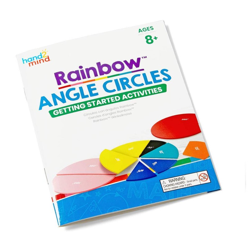 Learning Resources H2M91052 91052 Math Teaching Material, Angle Know, Circle