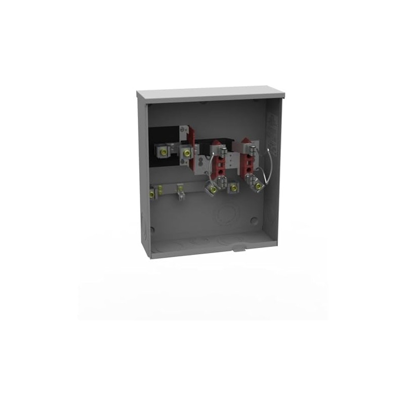 Milbank U1980-O 1 Phase Ringless Meter Socket 4 Jaw 1