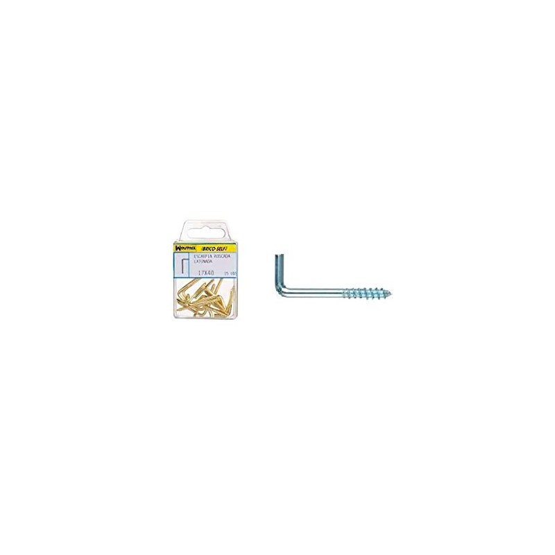 Wolfpack Brico-self-batch of 24 bolt-on screws screw (zinc-plated 14 x