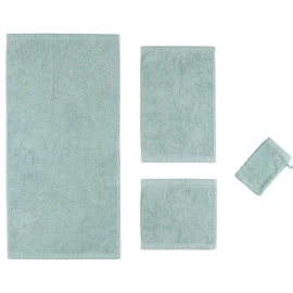 Cawö Home Life Style 7007 455 Guest Towel 30 x 50 cm Plain Sea Green