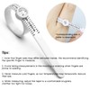 findtime Ring Sizer UK Measurement Tool, size A-Z