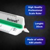 Professional 30cm 12" Metric Plastic Triangular Scale Ruler 1:10 1:20
