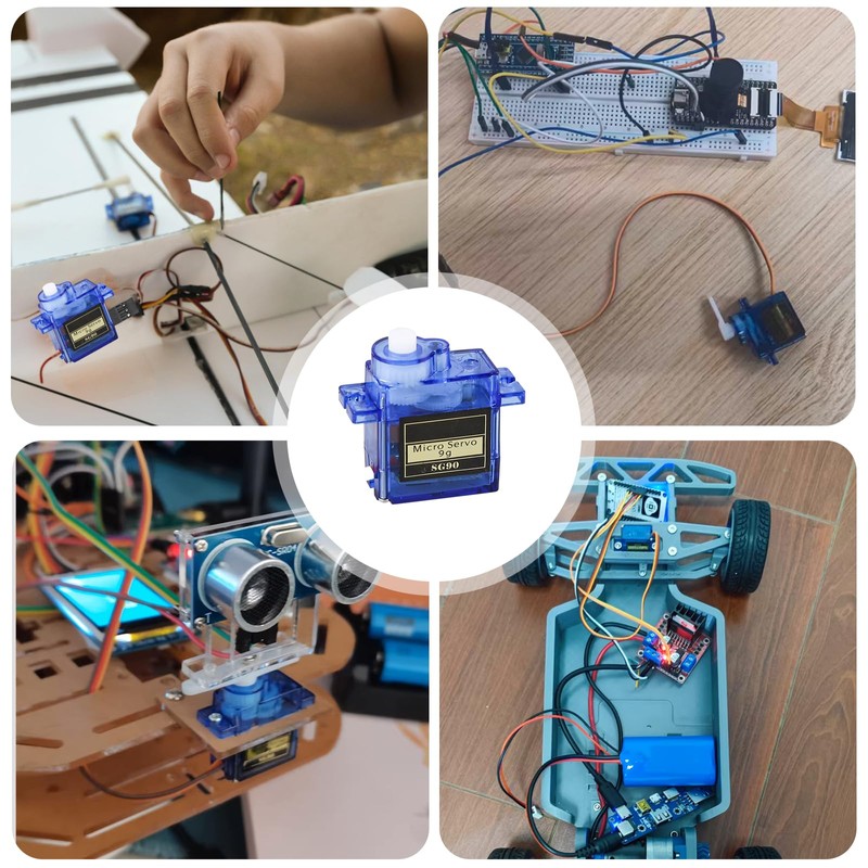 Pack of 12 9G Micro Servo Motor: Micro Servo Motor