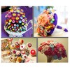 (White) - Swpeet 550 Pieces Assorted Sizes Resin Buttons 2