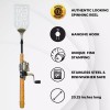 G.E.I. GEI OPEN FACE FISHING POLE BBQ SPATULA Stainless Steel