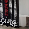 Cortina de ducha de tela impermeable con 12 ganchos de