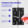 6-inch Heavy-Duty self-Closing Door with Adjustable Spring Hinge