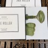 Roselyn Boutique Natural Jade spiky (needleless) roller & Gua Sha