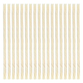 Ner Mitzvah Natural Cotton Smokeless Wicks – 50 Count (Approx.) 70 Ply Extra Thick for Oil Cup Candle – Replacement Wicks