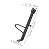 BUGUUYO Motorcycle Kickstand Pad Adjustable Foot Side Support Stand for