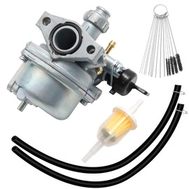 XR70 Carburetor Compatible with 1997-2003 Honda XR70R 1997-2005 CRF70 XR70 2004-2012 CRF70F Replace 16100-GCF-672 (1* Carburetor 1* Carbon Brush set 1* Filter)