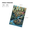 Lantern Press 1000 Piece Jigsaw Puzzle, Bend, Oregon, Get Outside