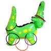 Dondor Enterprises Inflatable Alligator Ring Toss Game, 22" Inches