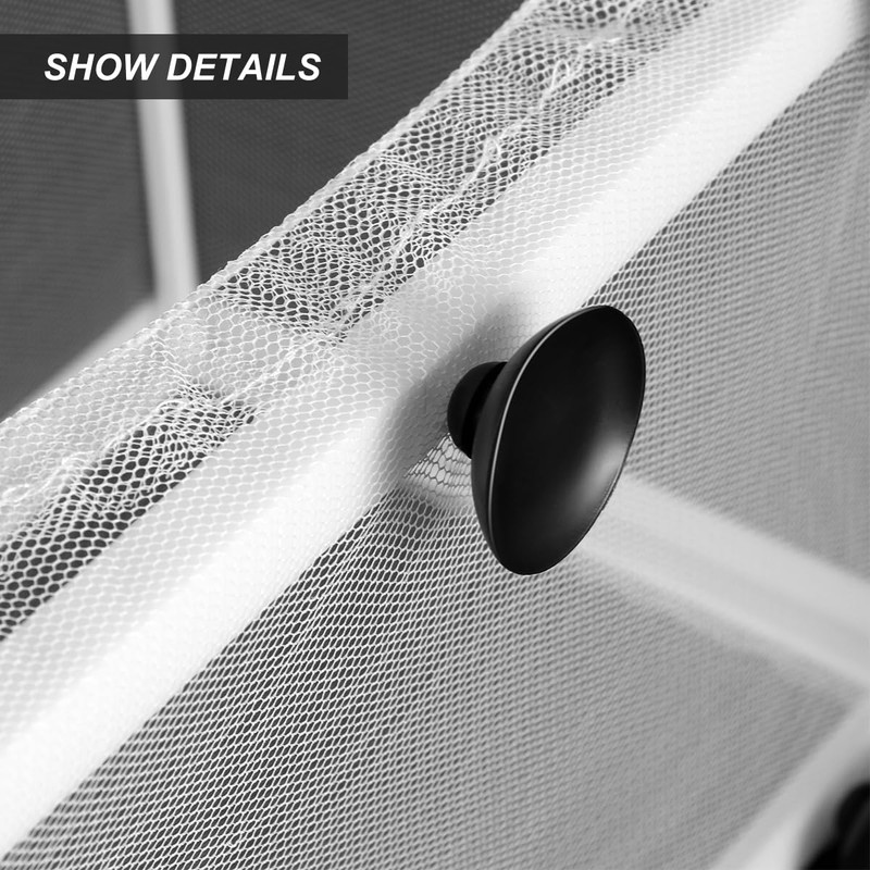 POPETPOP Fish Breeding Box Fry Hatchery Nylon Mesh Net, Aquarium