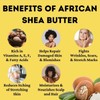 African Shea Butter, 100% Natural Multi Purpose Moisturizer raw 8oz