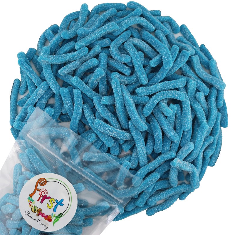 FirstChoiceCandy Sweet & Sour Gummy Worms, Multi Flavors and Solid