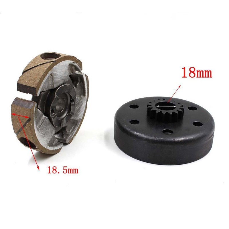 Amhousejoy New Complete Clutch Set Pad Basket Flywheel for KTM