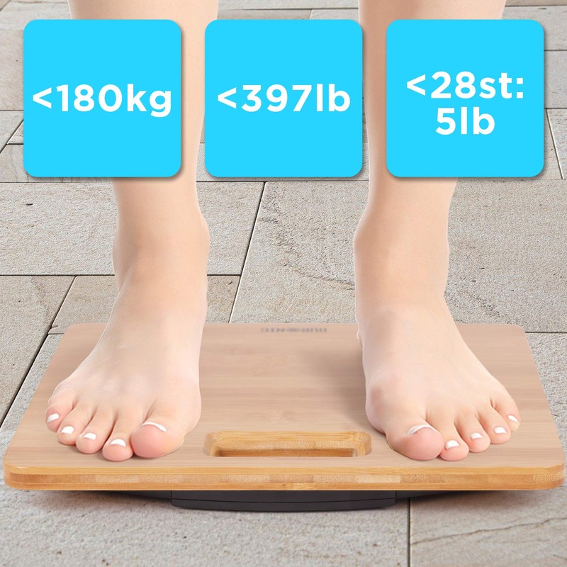 Duronic Duronic Digital Bathroom Scales BS503, Digital Scale for Bathroom,