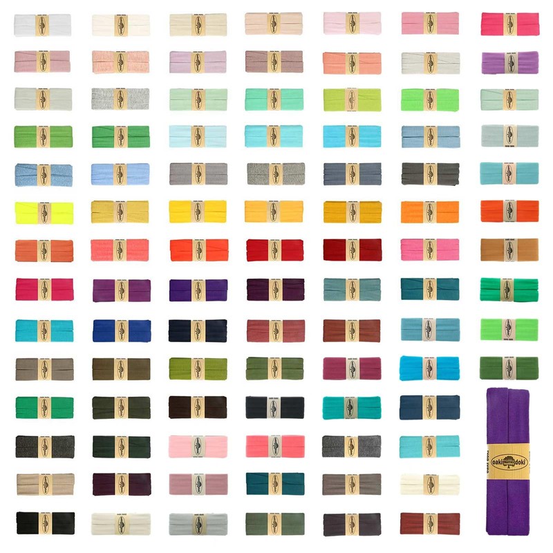 Bias Binding Jersey 3 m Width 20 mm Oaki Doki