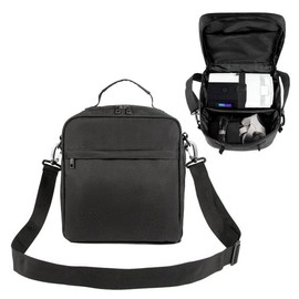 CPAP Travel Bag, Travel Carrying Bag Compatible with Airsense 10, Airsense 11, ResMed Air Mini, Dreamstation Machine and Accessories Storage Organizer Case (Bag Only)