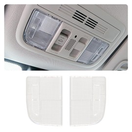 Figpade 1Pair Interior Dome Light Cover OEM 34401-SDA-A21 34402-SDA-A21,Dome Light Assembly Replacement Compatible with Honda,Essential Cover of Map Light for Car