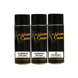 Kustom Canz Suzuki Glacier White - 12oz Aerosol can KIT (3 Stage) - Paint Code YWW