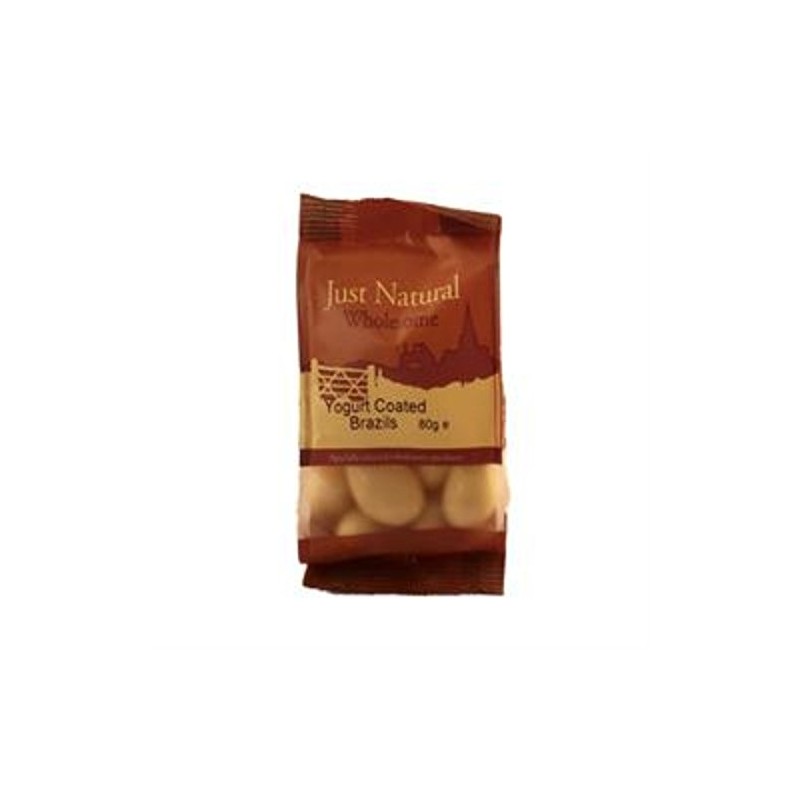 Just Natural Wholesome Yoghurt Coated Brazil Nuts 80g