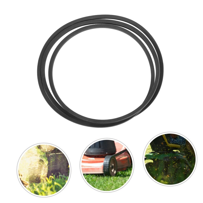 ORFOFE Replacement Lawn Mower Deck Belt Rubber Mower Drive Belt