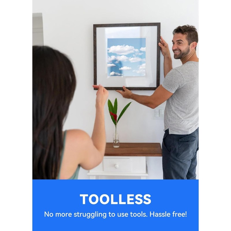 Lancord Double Sided Tape Heavy Duty (10FT), Multipurpose Clear Mounting