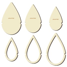 CRASPIRE Leaf Macrame Cutting Molds Wood Rings Rustic Natural Wooden Cutting Template Dream Catcher Frame Rings Feather Tassel Wall Hanging Wreath Tool for DIY Weave Crafts Making Home Decor