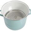 Kenmore Broadway Steamer Stock Pot with Insert and Lid, 16-Quart,
