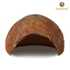 SunGrow Betta Fish Cave, Habitat Made from Coconut Shell, Soft-Textured