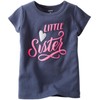 Carter's Baby Girls' Slogan Tee (Baby) - Big Sister -