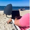 TopShade Laptop Sun Shade - Flexible, Adjustable, and Portable