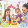 DERAYEE Pack of 12 Easter baskets, gift baskets, Easter gift