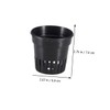BESPORTBLE 15Pcs Slotted Plastic Net Cups for Hydroponics for Growing