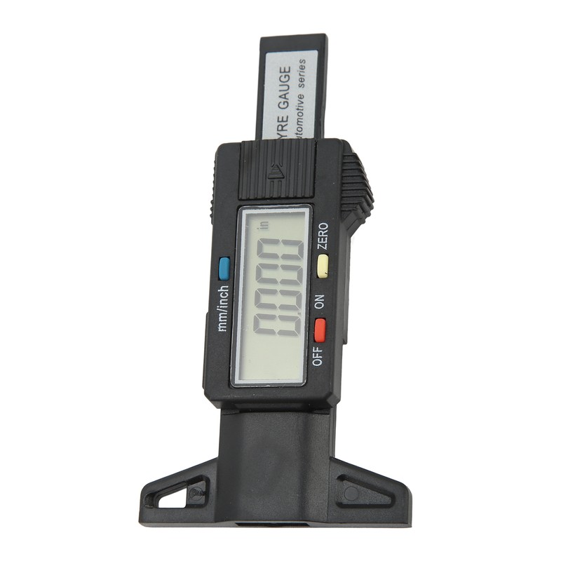 Digital Tread Depth Gauge 0 to 25mm Range LCD Display