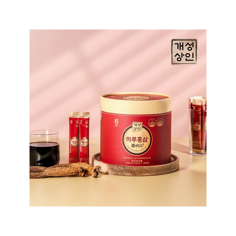 Gaeseong Merchant Haru Red Ginseng Plus 10ml 100 packets+ /