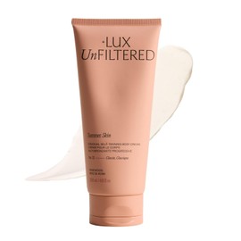 + Lux Unfiltered N°32 Summer Skin Classic Gradual Self Tanner, Hydrating Self Tanning Lotion with Shea Butter & Squalane - Non-Sticky, No Transfer, Natural-Looking - Vegan Sunless Tanner - Rosewood