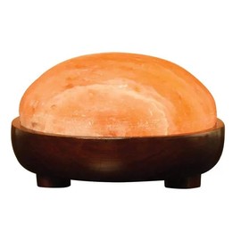 Generic Himalayan Organic Natural Salt lamp Dome Shaped for Foot, Hand and Back Detox, Women Exclusive, No Sulphur Content, lamp with dimmer for Quick Heating., Pink