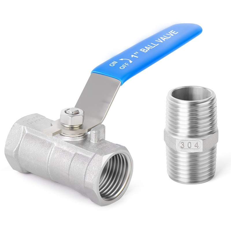 TAILONZ PNEUMATIC PT 1 Ball Valve Kit with 304 Stainless