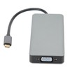 Hub Adapter TypeC to HDMI Cable VGA Converter USB B0504