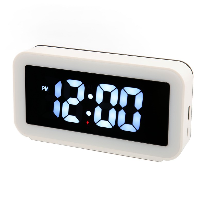 3 in 1 Alarm Clock with Wireless Charging and Night