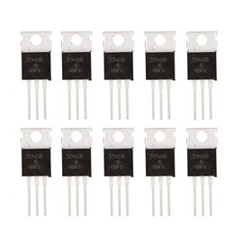 HUABAN 10 pieces 30N06 TO-220 30A 60V marking of the N-channel power MOSFET transistor (replace RFP30N06LE P30N06LE)