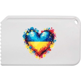 Azeeda 'Love Ukraine' Plastic Ice Scraper (IC00037187)