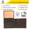 VANSH ARTS Men's RFID Blocking Leather Wallet - Luxurious Handmade