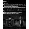 BESURE 2PCS New Anti-glare 7 Inch Round Led Headlights DOT