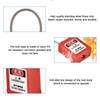 Lockout Padlock, 1Pcs Padlocks with 2 Keys Engineering Safety Padlock