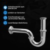 kör4u Universal Sink Siphon Drain Fitting with Odour Trap Including